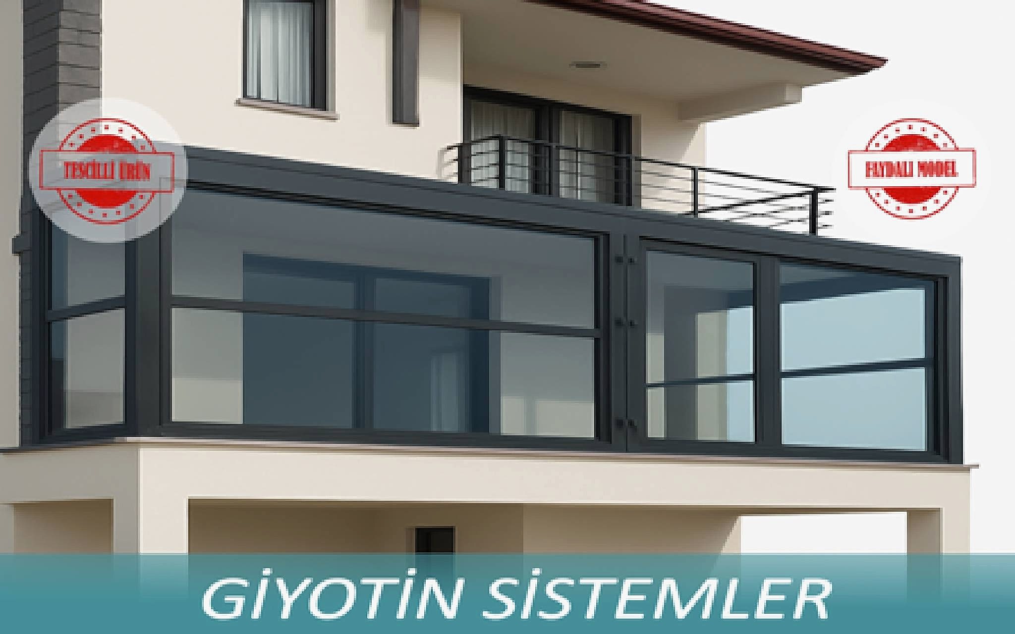 Royal Glass Giyotin Sistemler Ürünü